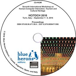 Academic CD Proceedings: HCITOCH 2016  (Turin, Italy) :: ISBN 978.88.96.471.58.6 :: DOI 10.978.8896471/586 